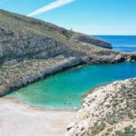 Plage de Livadaki, Folegandros, Grèce