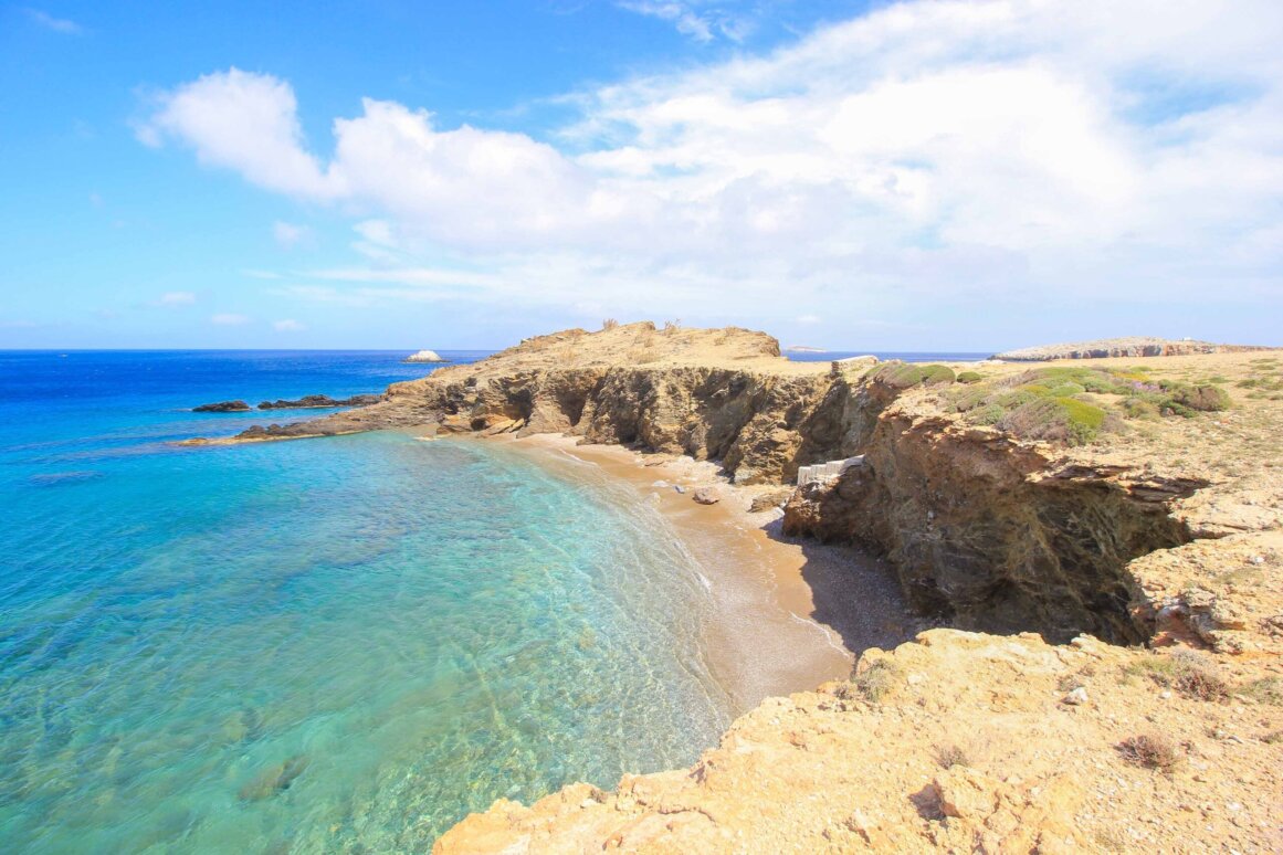 Strand Vitsentzou - Folegandros ©Jürgen Reichenpfader
