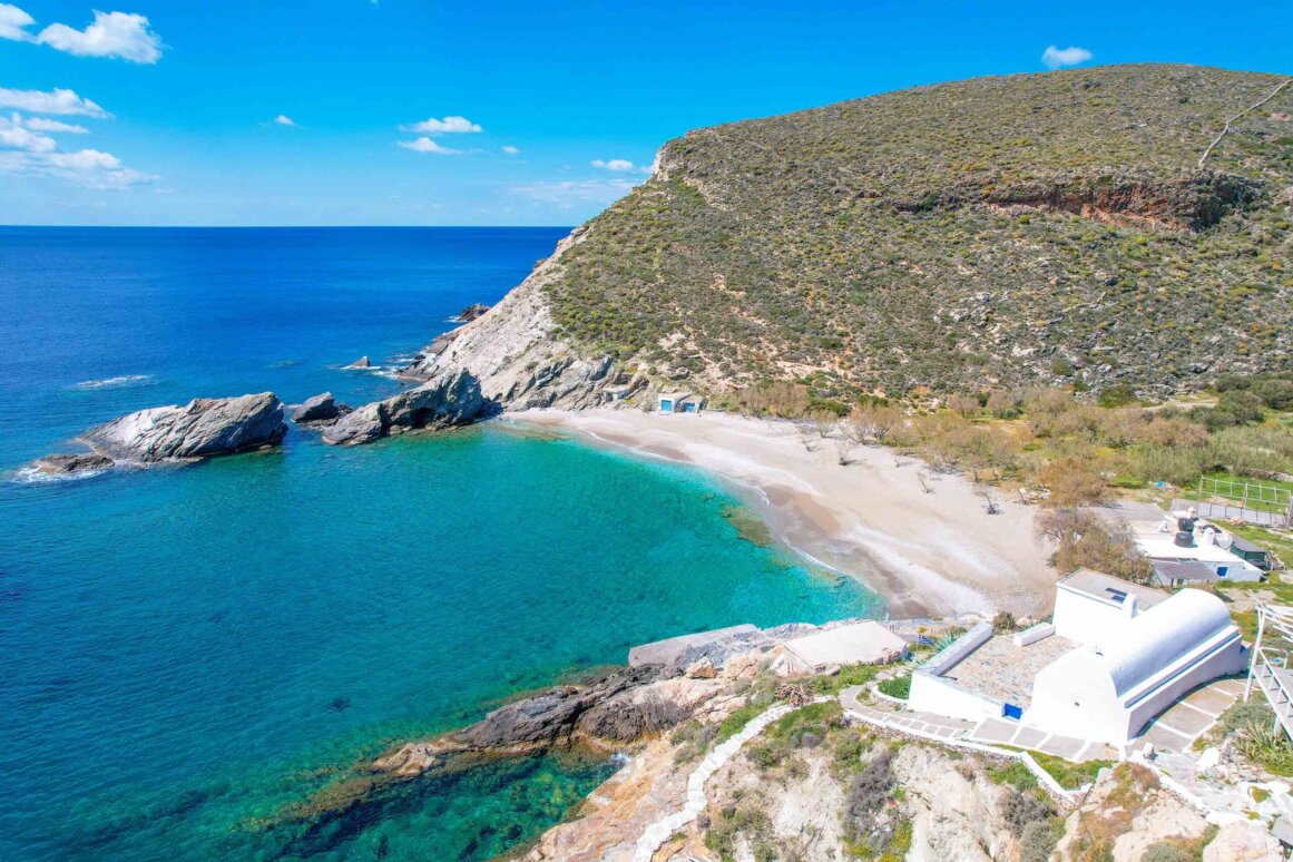 Strand Agios Nikolaos - Folegandros ©Jürgen Reichenpfader