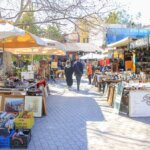 Monastiraki Flohmarkt, Athen, Griechenland