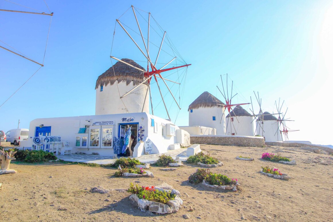 Les Moulins de Mykonos ©Jürgen Reichenpfader