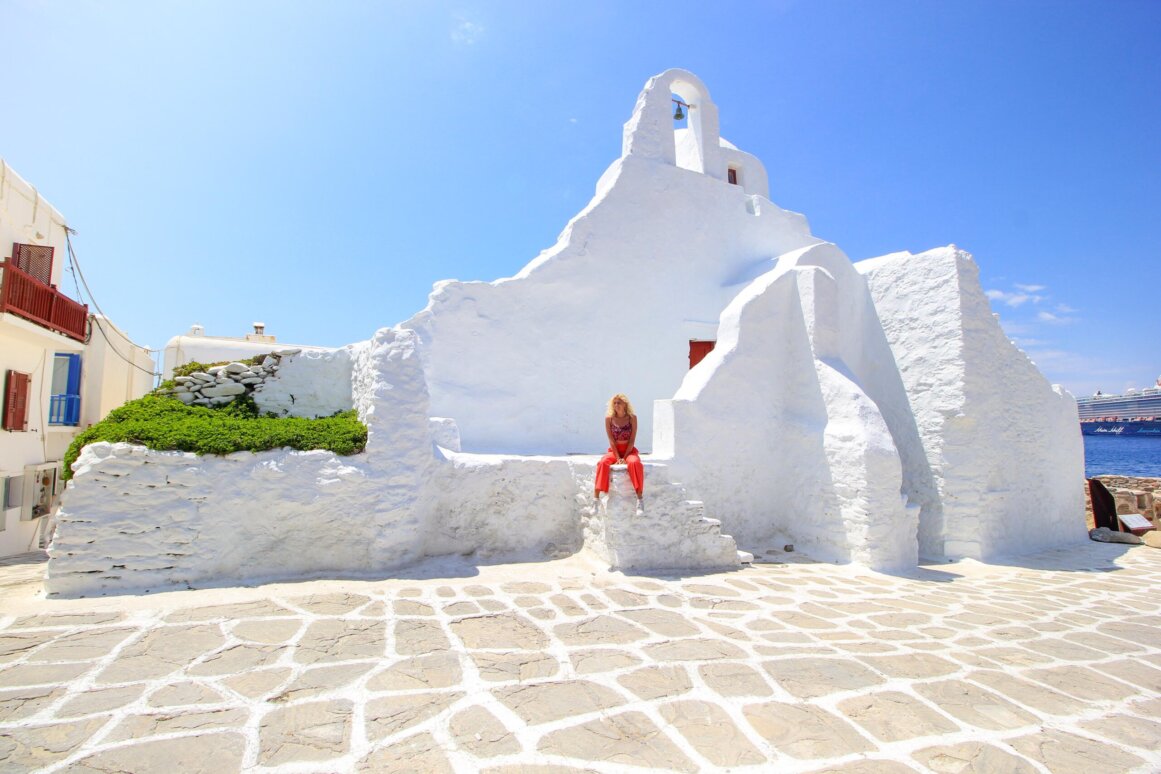 L'église de la Panagia Paraportiani - Mykonos ©Jürgen Reichenpfader