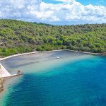 Velika Sabusa Beach, Ugljan Island, Croatia