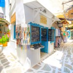 Old Market Street, Naxos, Griechenland