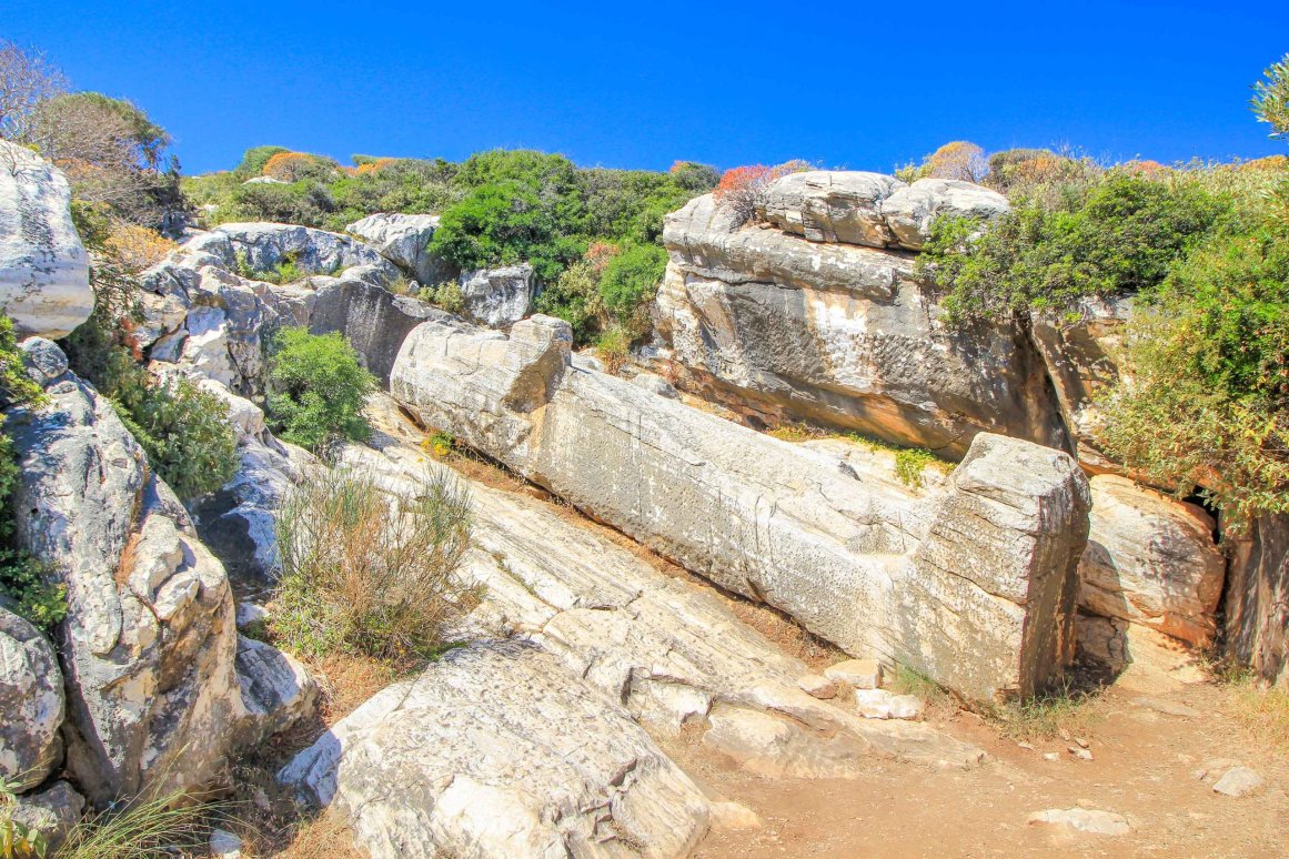 Le Kouros d'Apollonas - Naxos ©Jürgen Reichenpfader