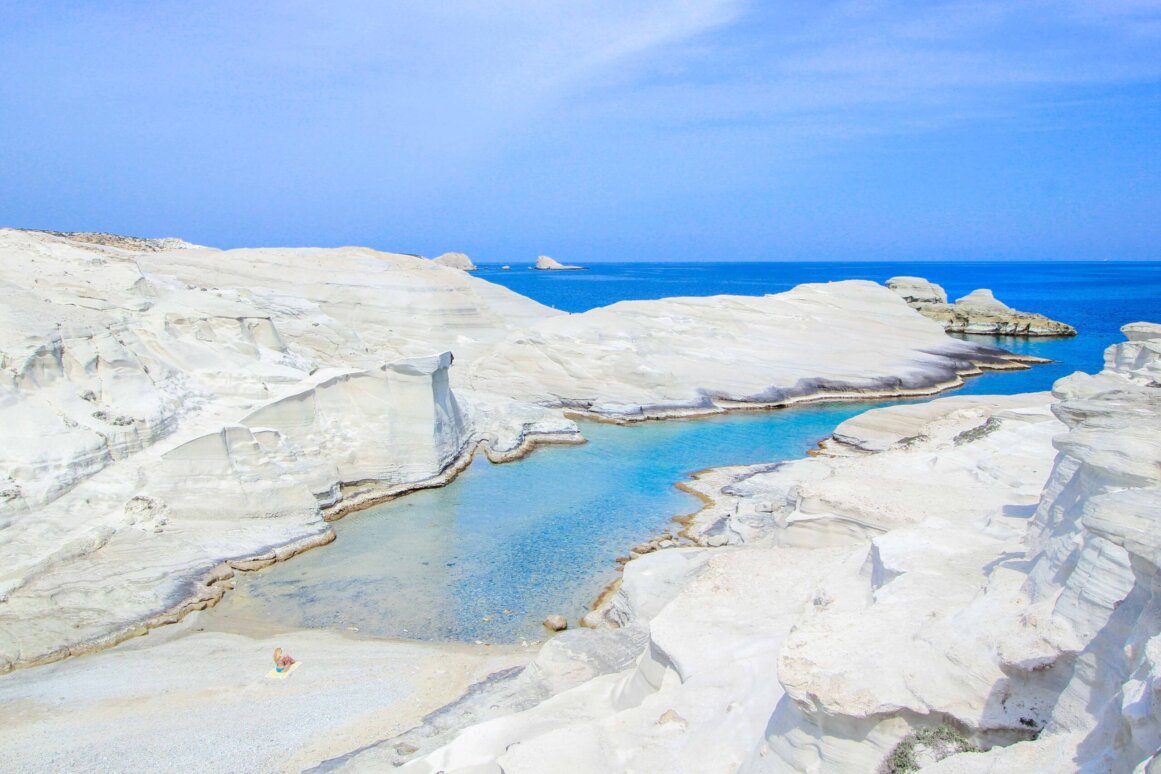 Sarakiniko - Milos ©Jürgen Reichenpfader