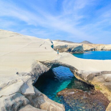 Sarakiniko - Milos ©Jürgen Reichenpfader