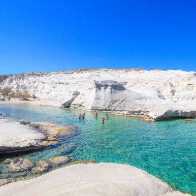 Sarakiniko - Milos ©Jürgen Reichenpfader
