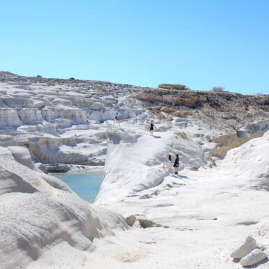 Sarakiniko - Milos ©Jürgen Reichenpfader