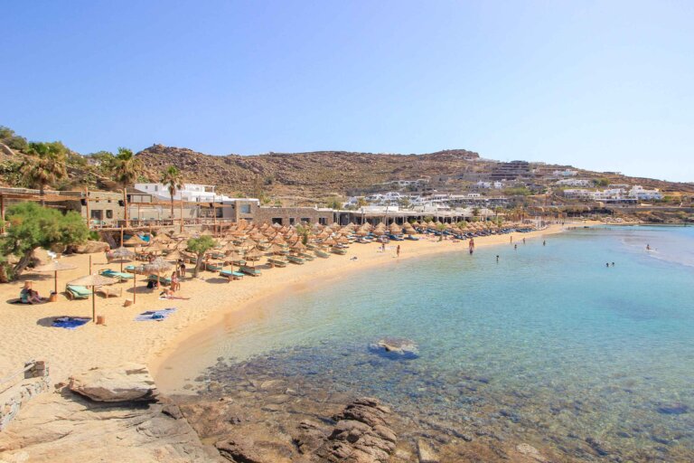 Paradise Beach, Mykonos, Strand, Griechenland