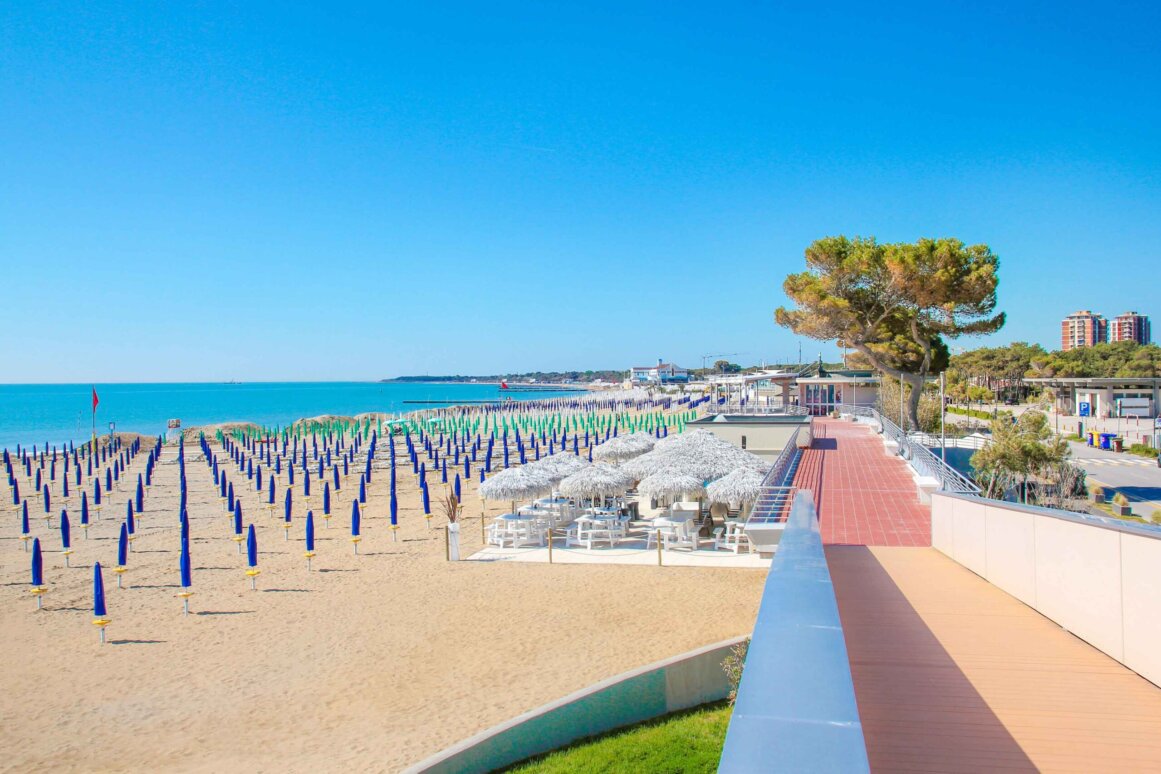 Beach Lignano Pineta ©Jürgen Reichenpfader