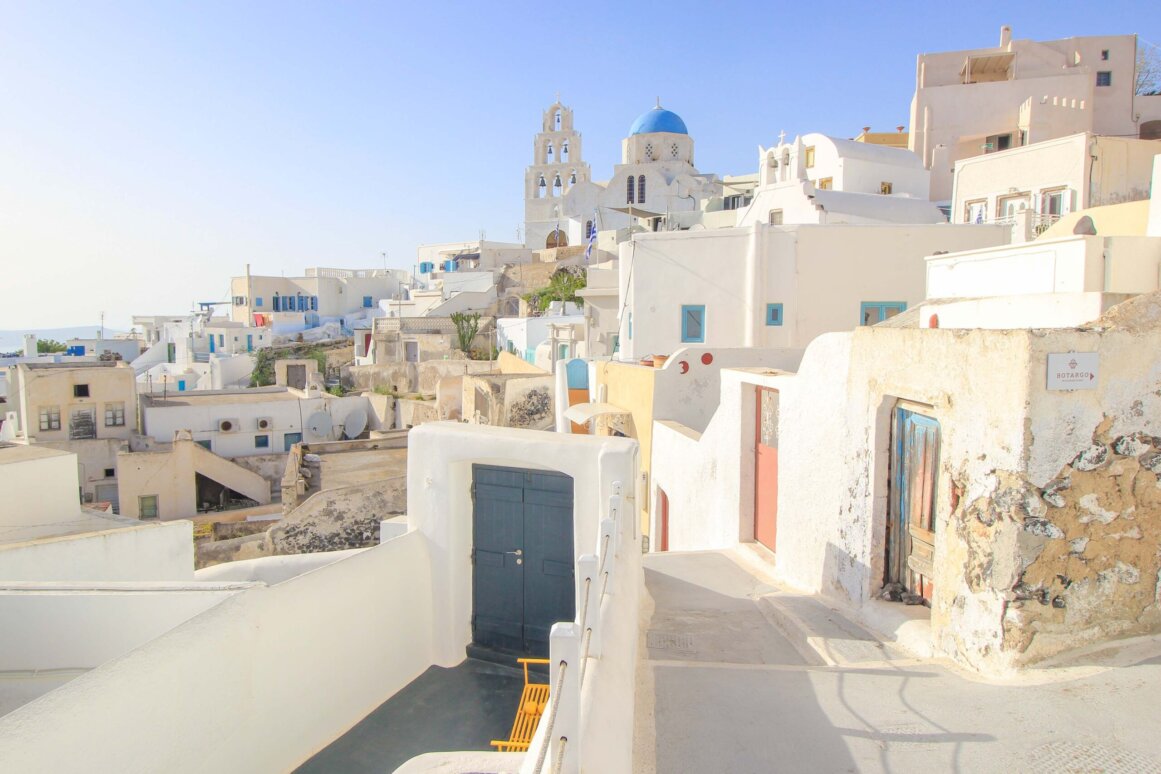 Pyrgos - Santorin ©Jürgen Reichenpfader