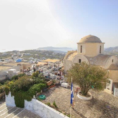 Pyrgos - Santorin ©Jürgen Reichenpfader