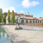 Pont du boucher, Mesarski most, Ljubljana, Slovénie