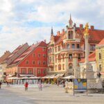 Hauptplatz Glavni Trg, Maribor, Slowenien