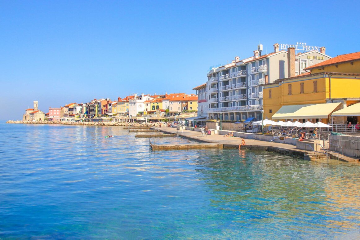 Piran Old Town Beach - Piran ©Jürgen Reichenpfader