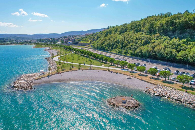 Žusterna Beach, Koper, Slovenia