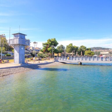 Stadtstrand Koper (Mokra mačka) ©Jürgen Reichenpfader