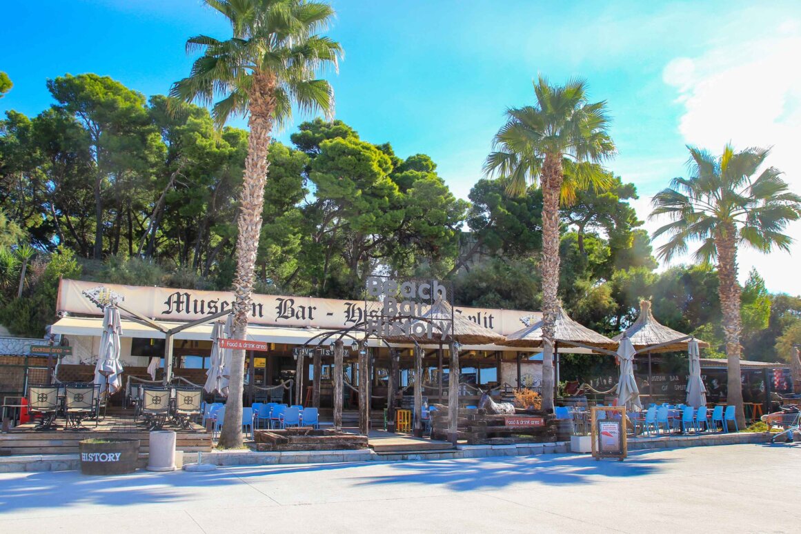 Strand Bacvice Beach (Beach Bar) Split ©Jürgen Reichenpfader