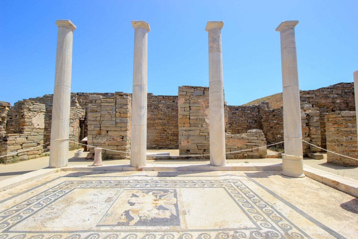 Haus des Dionysos - Insel Delos ©Jürgen Reichenpfader