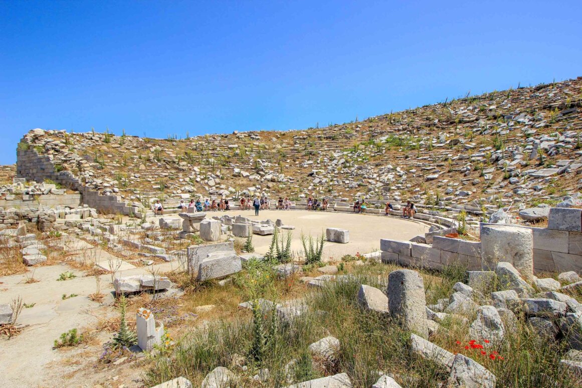 Antike Theater - Insel Delos ©Jürgen Reichenpfader