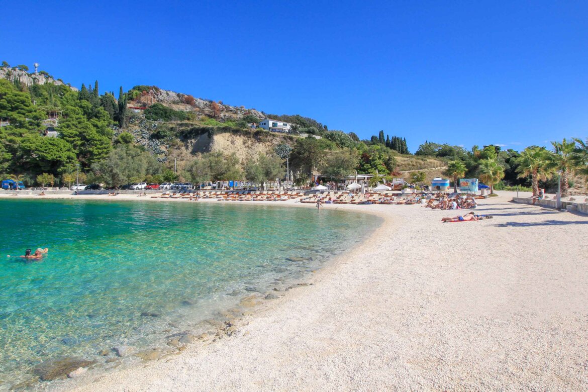 Kasjuni Beach, Strand, Split, Kroatien