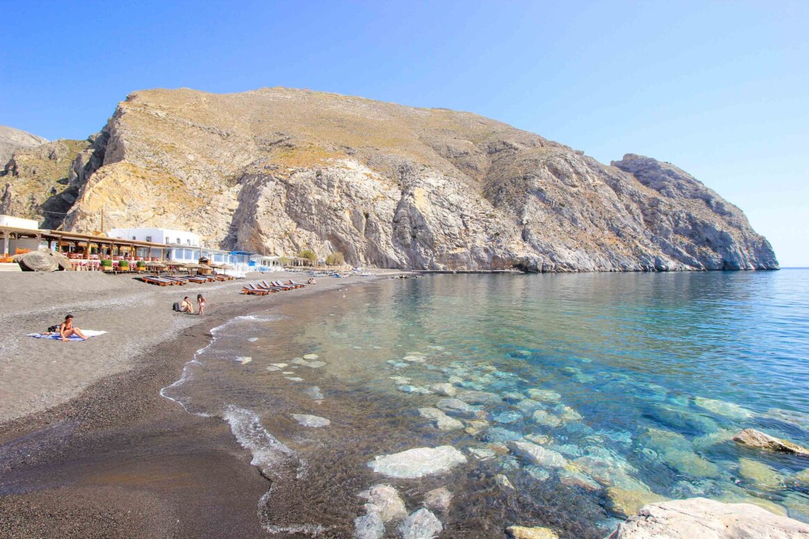 Perissa Beach - Santorin ©Jürgen Reichenpfader