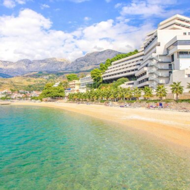Plage Medora - Podgora ©Jürgen Reichenpfader