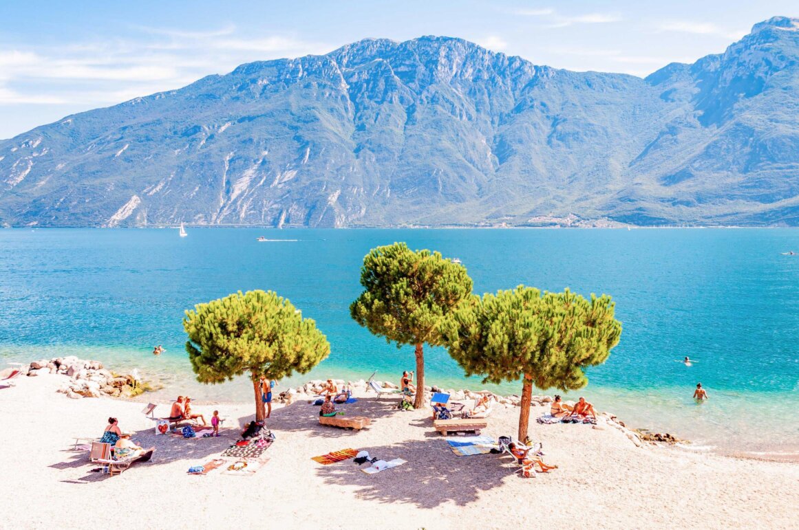 Plage Cola - Limone sul Garda, Lac de Garde