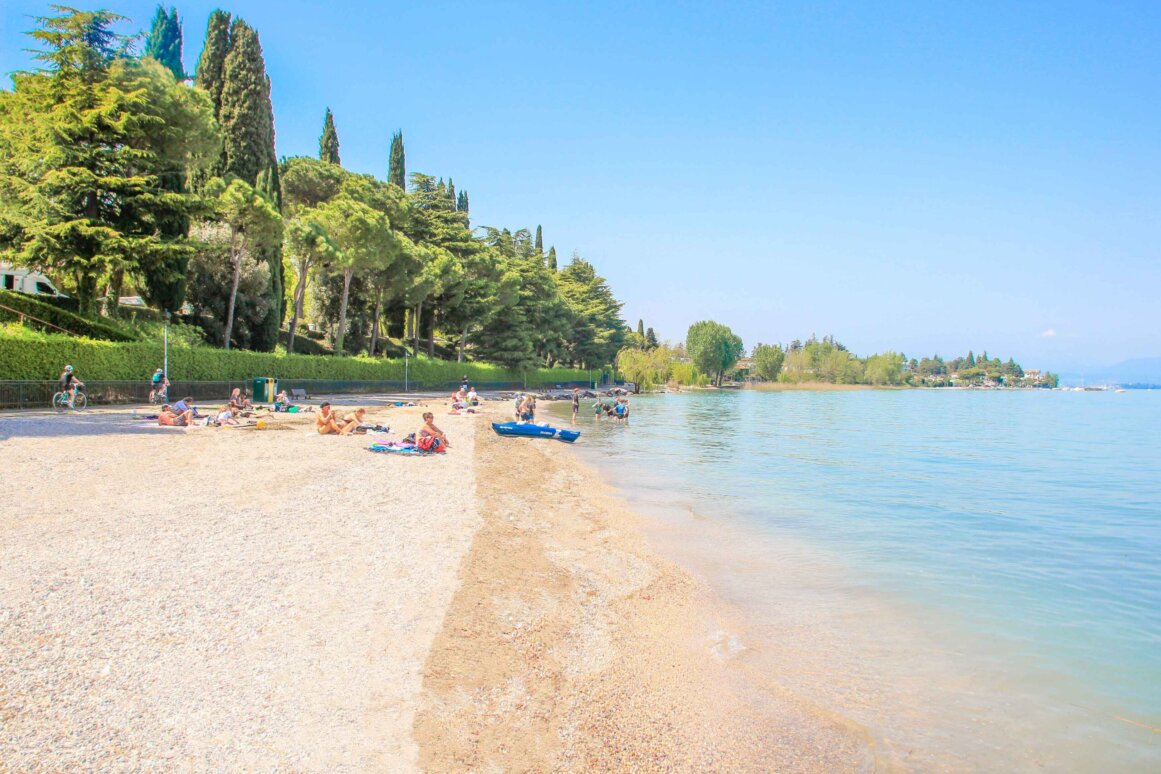 Camping Bella Italia Beach - Peschiera del Garda, Lake Garda ©Jürgen Reichenpfader