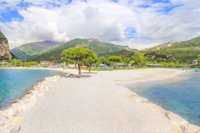 Surf Segnana Beach, Torbole, Riva del Garda, Lake Garda