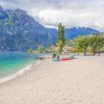 Strand Spiaggia di Torbole, Torbole, Gardasee, Italien
