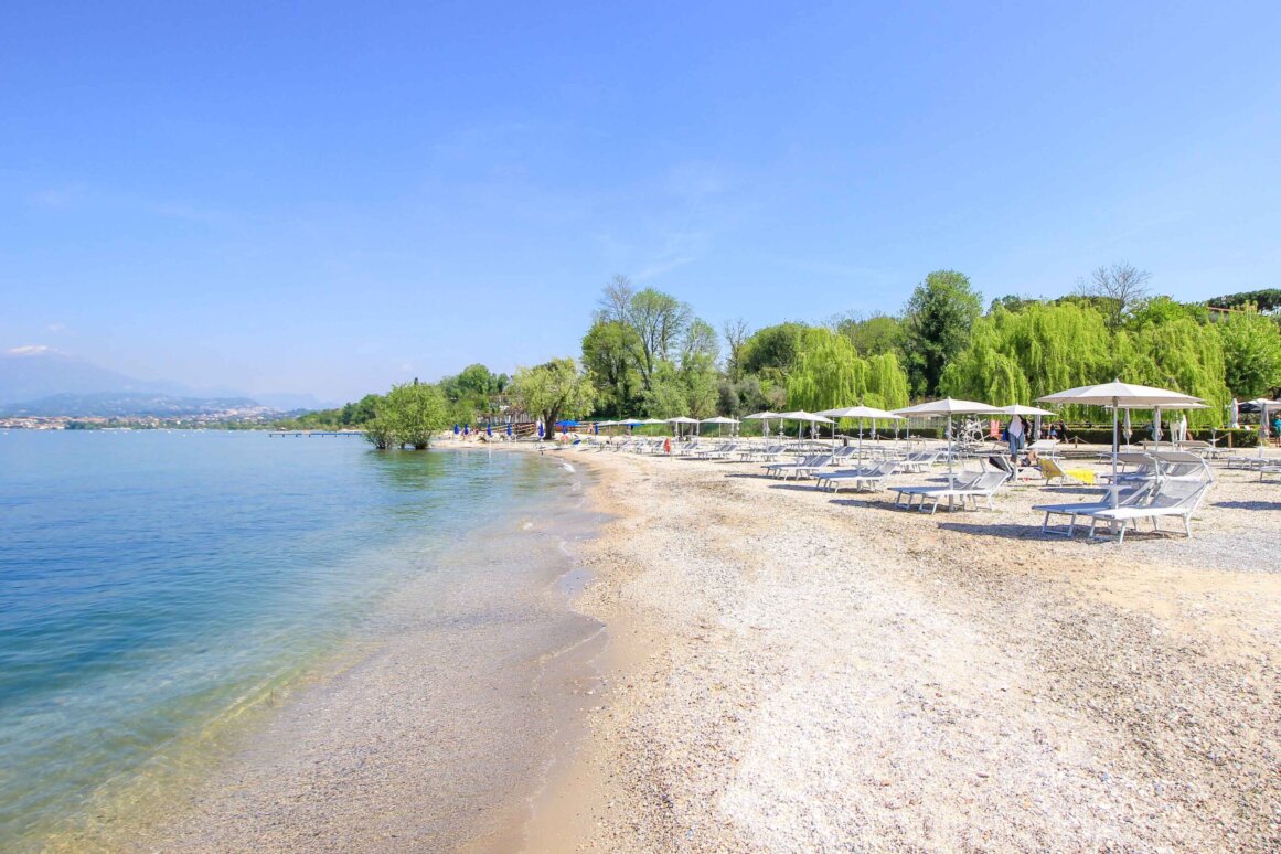 Plage Spiaggia La Bosca - Lazise, Lac de Garde ©Jürgen Reichenpfader