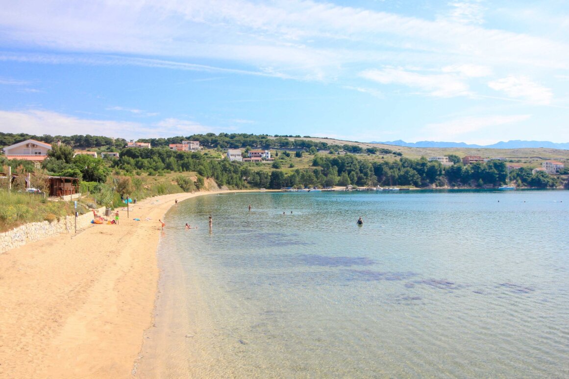 Sandstrand Vlašići Beach - Insel Pag ©Jürgen Reichenpfader