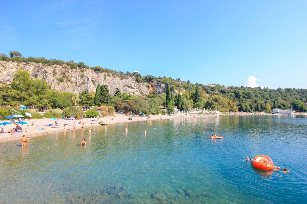Strand Baia di Sistiana - Triest ©Jürgen Reichenpfader