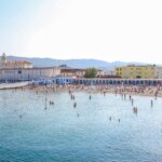 Strand La Lanterna, Triest, Italien