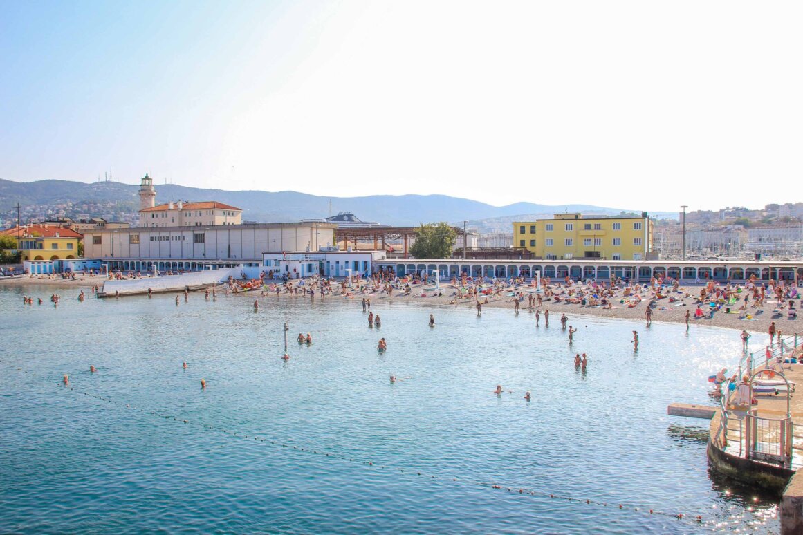 Plage La Lanterna - Trieste ©Jürgen Reichenpfader
