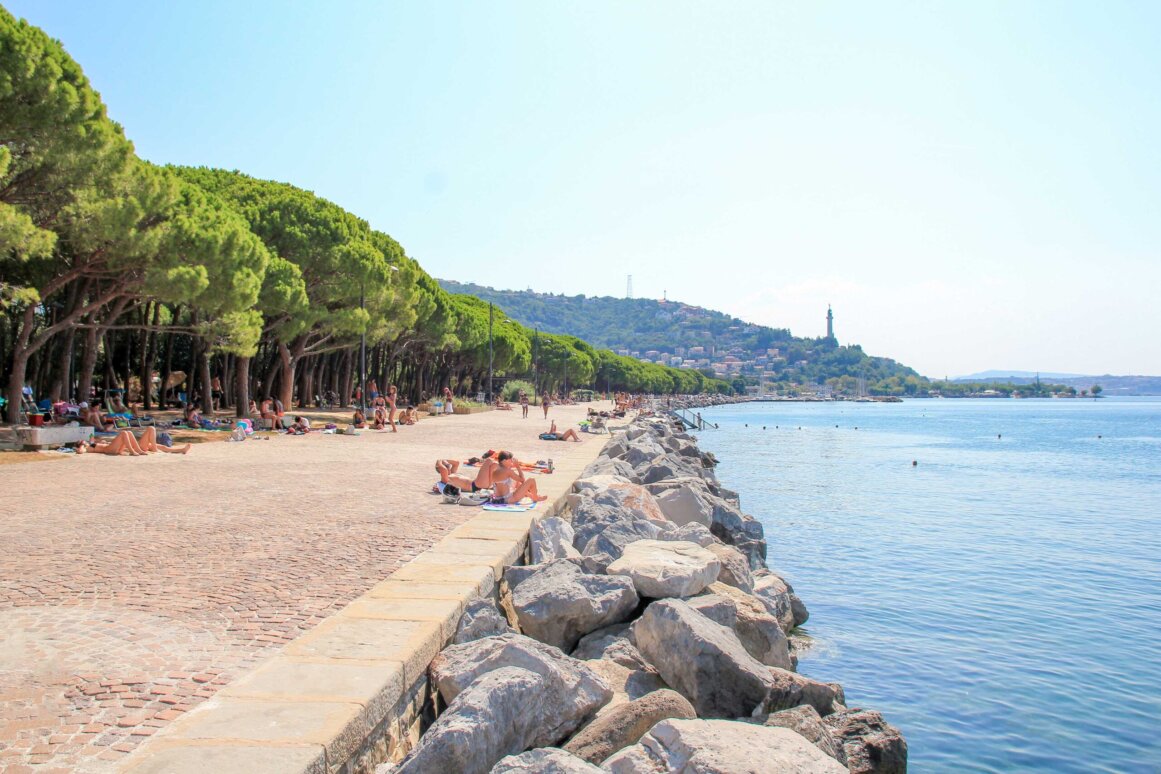 Barcola Beach - Trieste ©Jürgen Reichenpfader