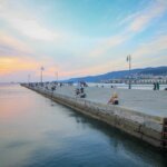 Molo Audace, Triest, Italien