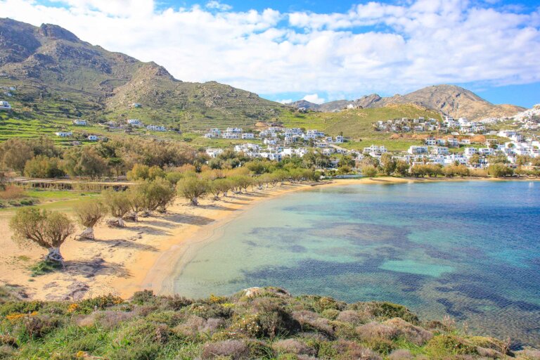 Livadakia Beach, Strand, Serifos, Griechenland