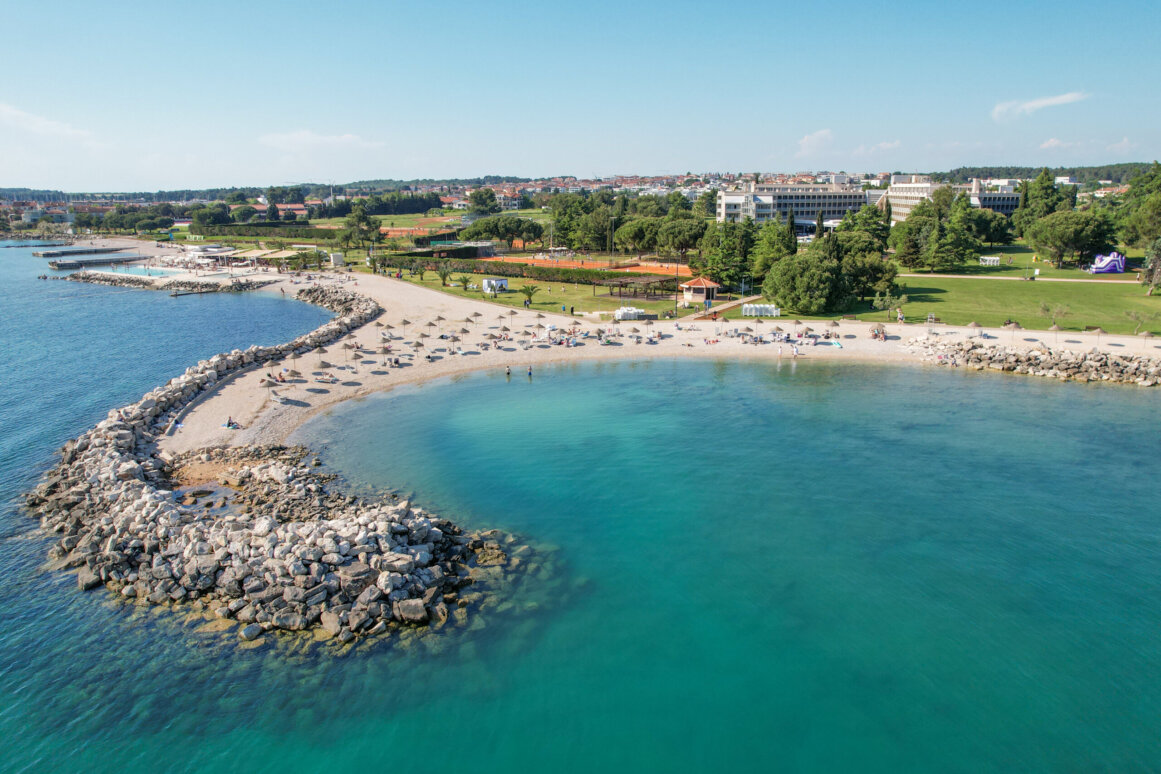 Beach Laguna - Novigrad, Istria ©Jürgen Reichenpfader