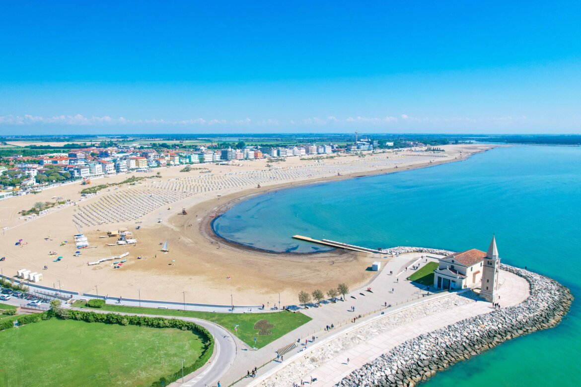 Strand Levante, Caorle, Italien
