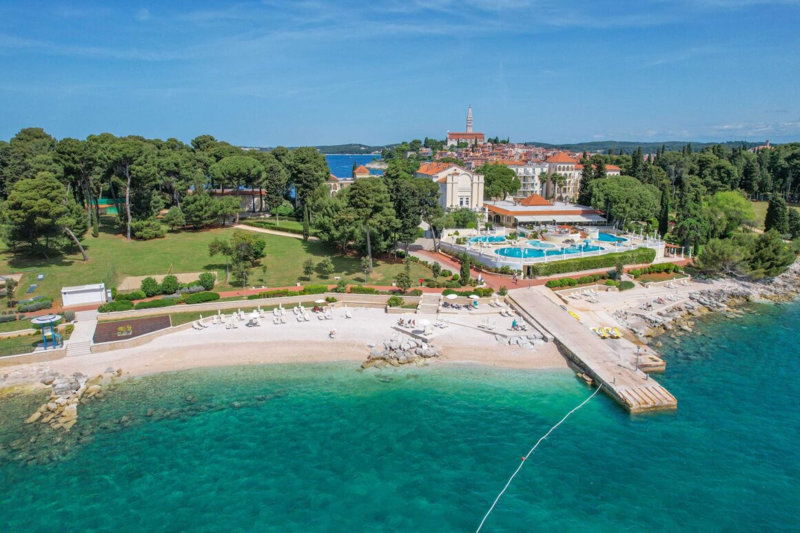 Plage de l'île Katarina - Rovinj ©Jürgen Reichenpfader