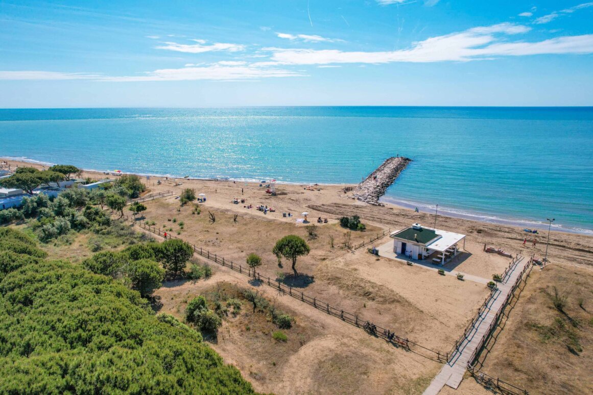 Strand Jesolo Pineta ©Jürgen Reichenpfader