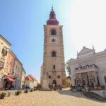 Der Stadtturm "Mestni Stolp", Ptuj, Slowenien