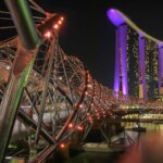 Helix Bridge, Singapur